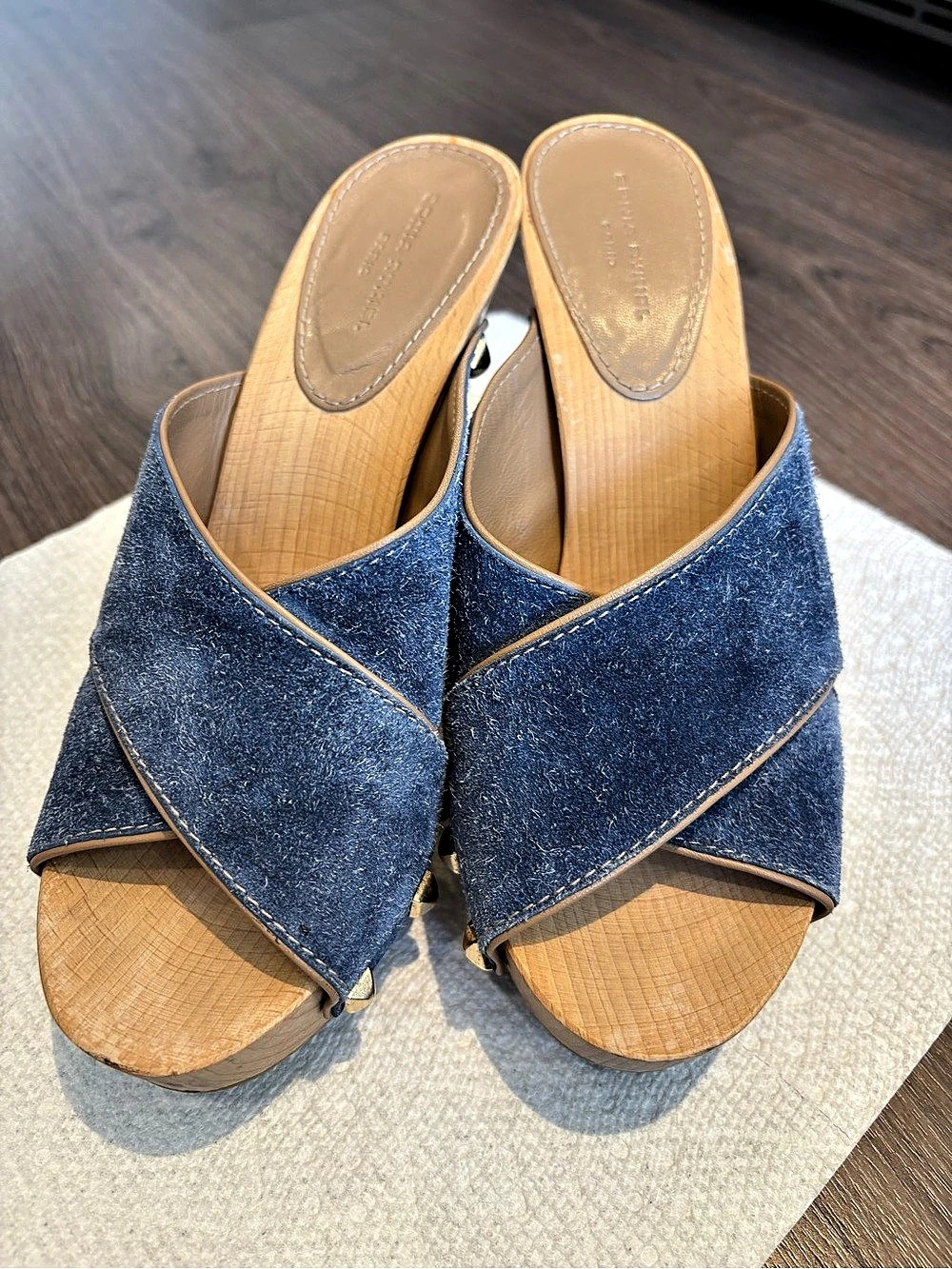Sonia Rykiel Denim Platform Heels EU 38